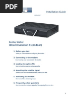 IDirect Evolution X1 Installation Guide