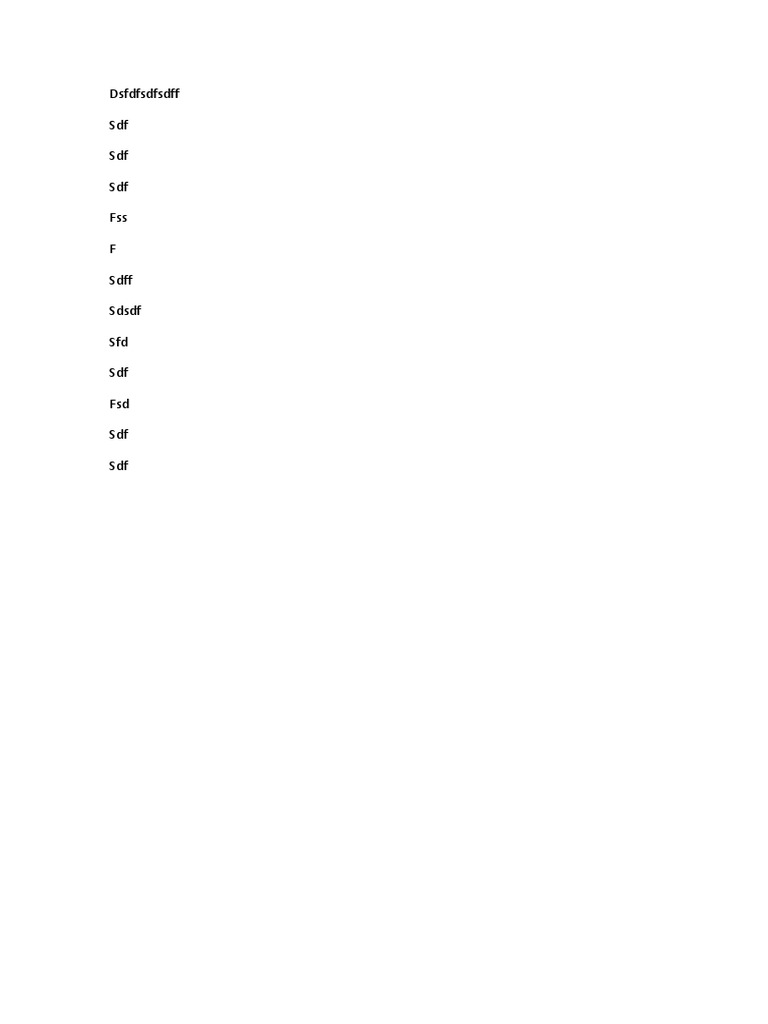 Document Placeholder Text | PDF