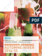 Agenda Automne 2014 2015 PDF