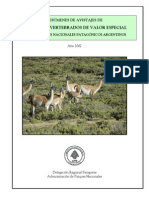 Resúmenes de avistajes de Especies de vertebrados de valor especial de los Parques Nacionales patagónicos argentinos