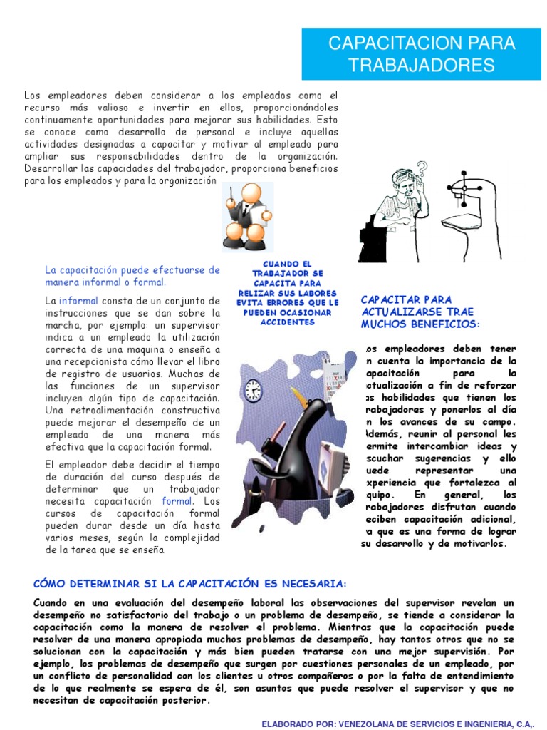 Capacitacion para Los Trabajadores | PDF | Derecho laboral | Cognición