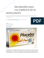 Publicidad Placebo para Una Nueva Medicina de La Autocuración