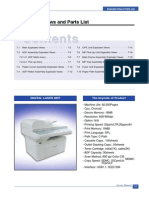 Exploded Views and Parts List: Digital Laser MFP The Keynote of Product
