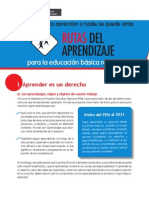 Cartilla de Presentacion Rutas Del Aprendizaje PDF