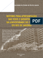 Manual de Dissertação Da Uerj PDF