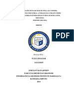 Proposal Skripsi ANALISIS PENGARUH KURS DOLLAR (USD/IDR), DOW JONES INDUSTRIAL AVERAGE (IDJA) DAN STRAITS TIMES INDEX (STI) TERHADAP PERGERAKAN IHSG DI BURSA EFEK INDONESIA PERIODE 2010-2014