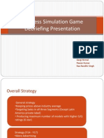 Business Simulation Game - Dcompany