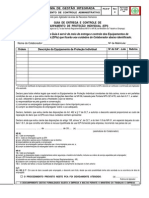 Ficha de Controle e Entrega de EPI PDF