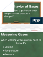 behavior of gases ch 3 sec 3