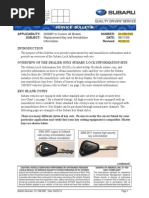 Download SUBARU Immobilizer Info by misterniki SN243838716 doc pdf