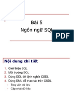 Bài 5 Ngôn NG SQL