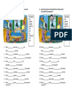 Prepositions of Place My Room