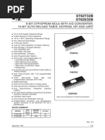 ST62T32B ST62E32B: 8-Bit Otp/Eprom Mcus With A/D Converter, 16-Bit Auto-Reload Timer, Eeprom, Spi and Uart