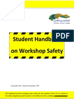 Student Handbook On Workshop Safety