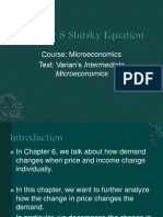 Course: Microeconomics Text: Varian S Intermediate