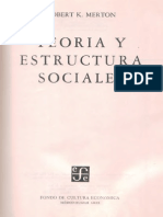 Teoría y Estructura Sociales PDF