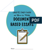 Step by Step Guide On How To Write: Document Based Essays