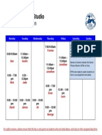 SFM Schedule 2014 2015