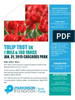 Tulip Trot 5K Flyer PDF