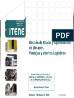 Gestion de Stocks y Optimizacion de Almacen Ventajas y Ahorros Logisticos PDF