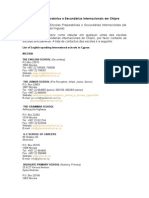 Escolas Preparatorias e Secundarias Internacionais Em Chipre (1)