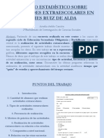 Estudio Estadístico Sobre Actividades Extraescolares en El IES Ruiz de Alda