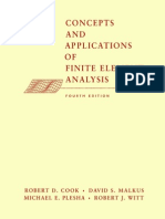 Cook, Malkus, Plesha, Witt - Concepts & Appls of Finite Element Anal - 4a. Ed. - J. Wiley - 2002 - 733p