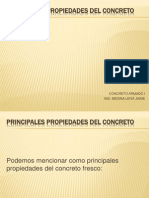 Principales Propiedades Del Concreto