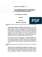 Proyecto Reforma Tributaria 2014 PDF
