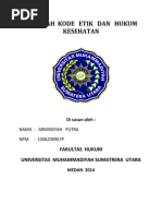 Download Makalah Etika Dan Hukum Kesehatan by Ar-Myn Bensu SN243867891 doc pdf