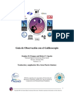 Guia de Observacion Del Galileoscopio v1.31 ES