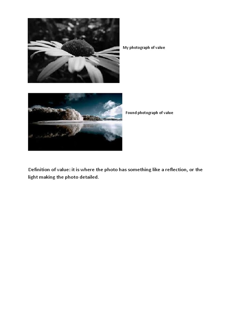 Value in Photography Explained | PDF