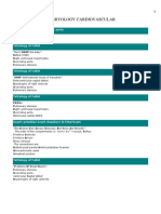 Embryology Cardiovascular