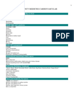 Emergency Medicine Cardiovascular