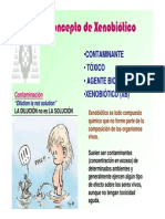 Definicion de Xenobioticos PDF