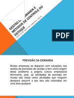 Gestão da demanda e métodos de controle do