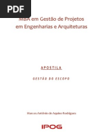 gestão de escopo - apostilha.pdf