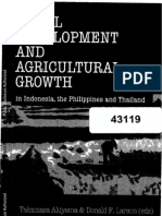 Akiyama and Larson 2004 Rural Development and Agricultural Growth in Indonesia, The Philippines and Thailand