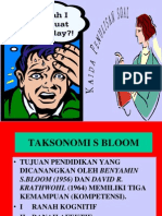 Taksonomi Bloom 