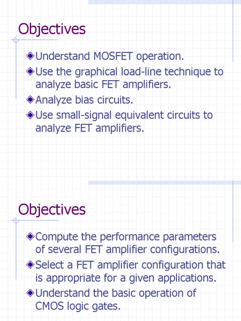 MOSFET Amplifier Configurations Guide | PDF | Mosfet | Field Effect ...