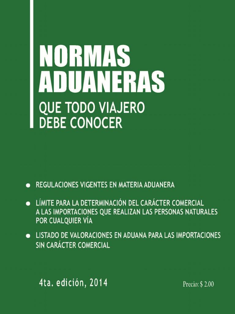 Aduana de Cuba PDF PDF aduana Cuba