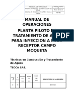 Manual de Operacion Planta Piloto MQT