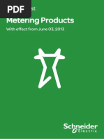 Price List Schneider Electric Metering Products 03 June 2013