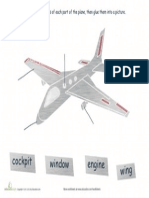 Parts of a Plane Worksheet