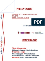 Diapositivas de Presentación Del Proyecto de Aula