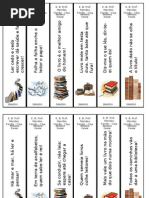 Marcadores Leitura Rebuçados