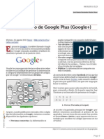 Manual de Uso de Google Plus PDF
