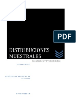 Distribucion Muestral de La Media