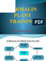Formalin Plant Training: Nse Polymer SDN BHD