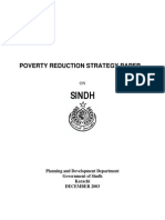 Poverty Reduction Strategy Paper On Sindh